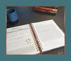Jewish Weekly Planner 2026-2027 | Hebrew Dates, Holidays & Shabbat | Modern Aesthetic