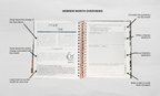 Jewish Weekly Planner 2026-2027 | Hebrew Dates, Holidays & Shabbat | Modern Aesthetic